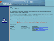 Tablet Screenshot of irysinsurance.com